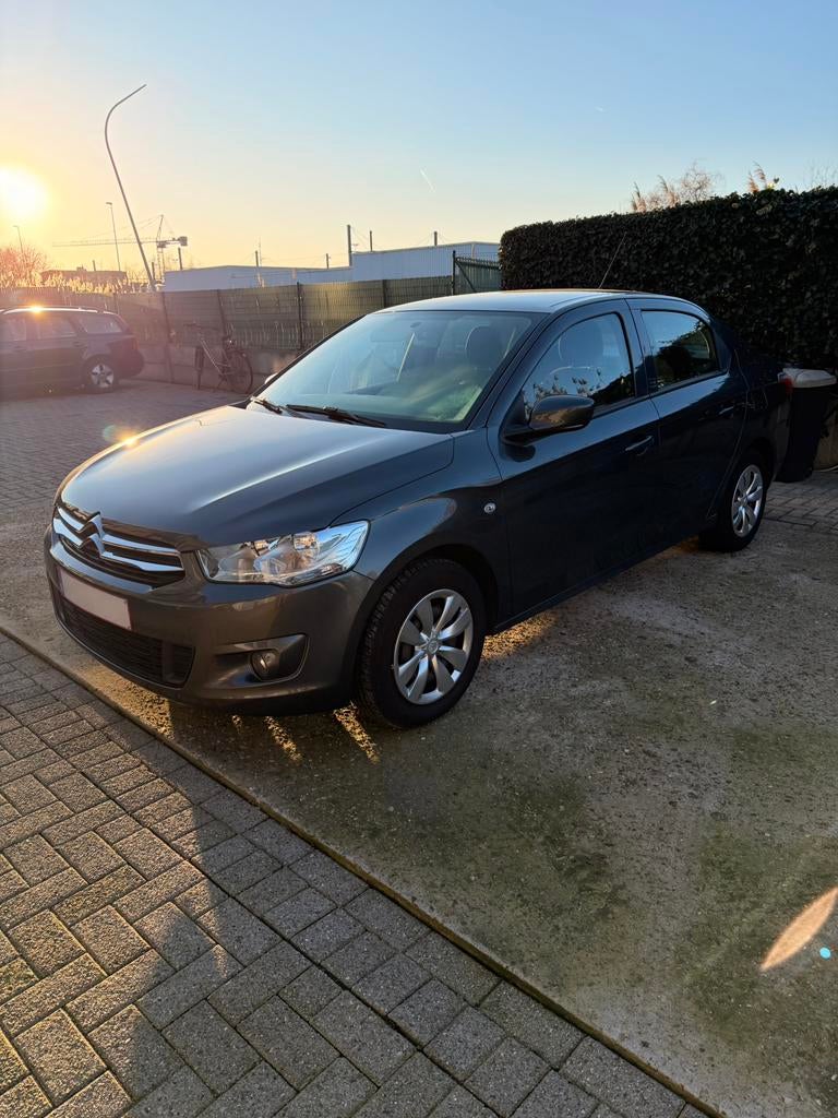 Citroën C-Elysee 1.2i - 2017 / 59.000km / gekeurd vvk, Autos, Citroën, Achat, Euro 6, Boîte manuelle, Noir