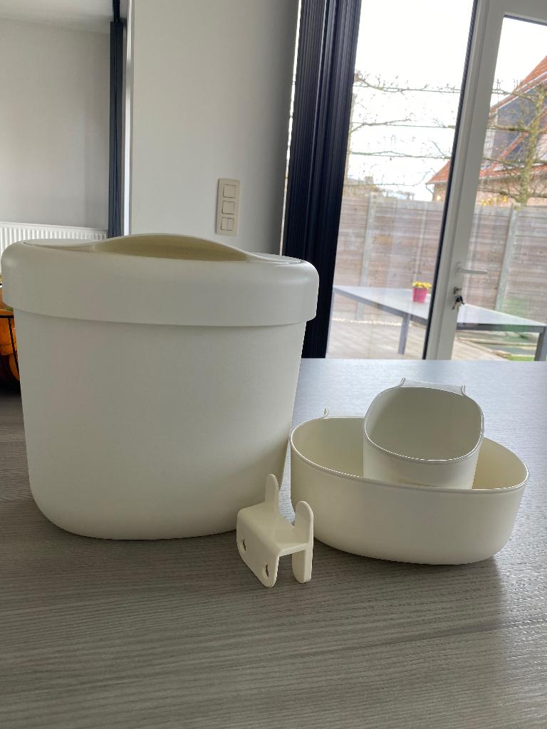 Bakjes Ikea verzorgingstafel, Enlèvement, Comme neuf, Autres types, Autres marques