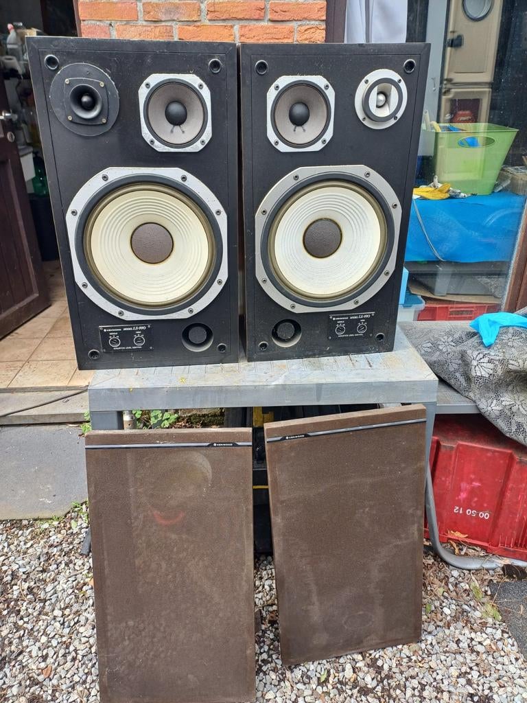 Kenwood 3 weg boxen, Enlèvement
