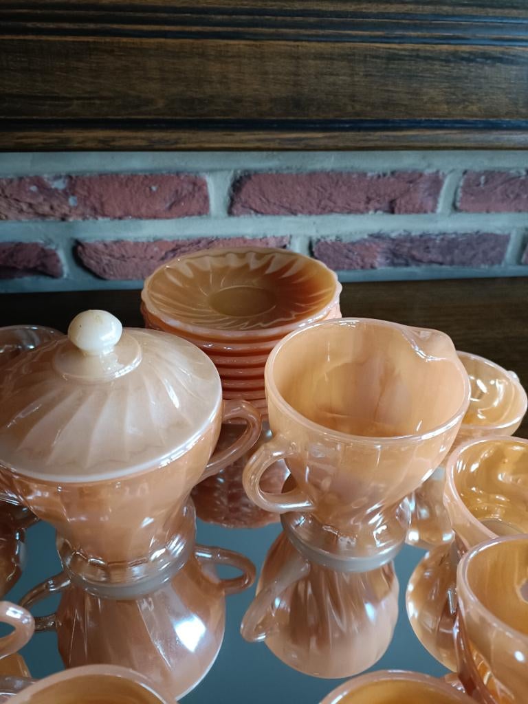 Service à café vintage, Ophalen