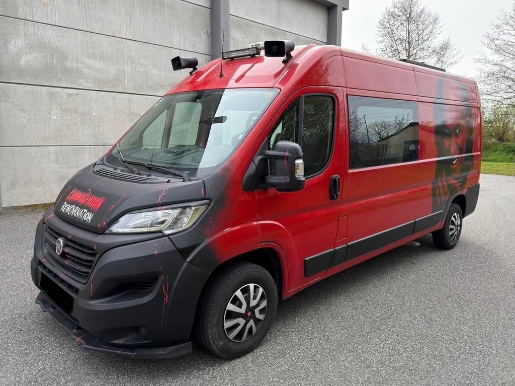 Fiat Ducato 2.3 Multijet Dubbele Cabine/ automaat, Euro 5, Zwart, Diesel, Particulier