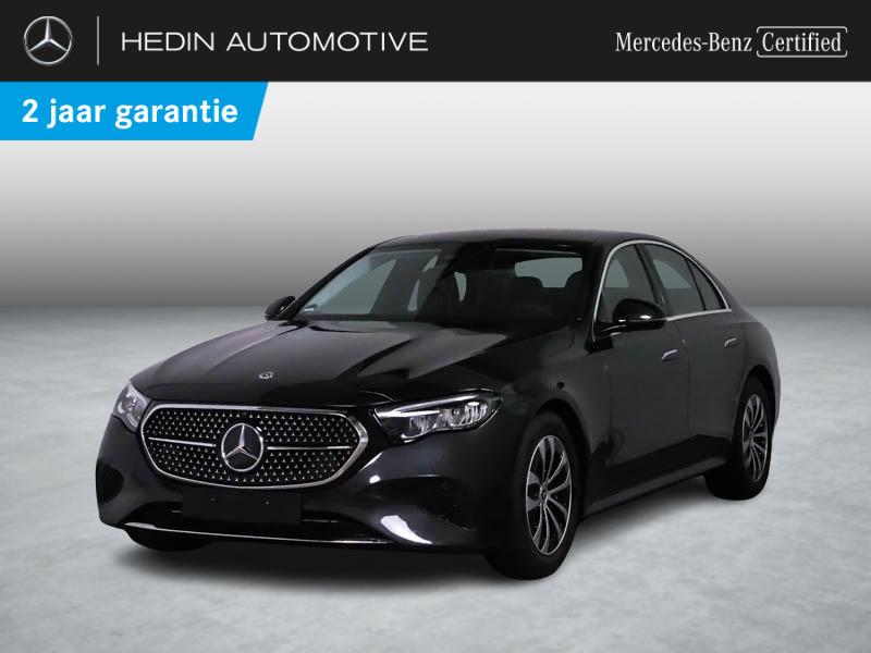 Mercedes-Benz E-klasse 220 d Berline Business Line | Lederen, Auto's, Automaat, Gebruikt, 4 cilinders, Zilver of Grijs