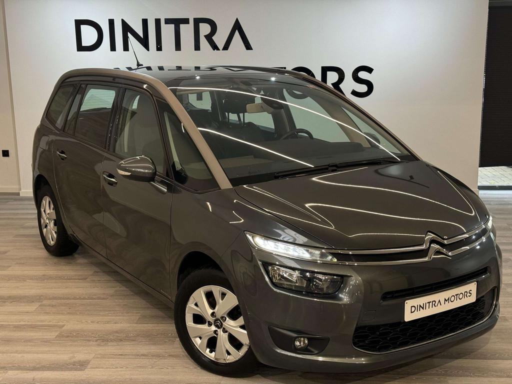 Citroen Grand C4 Picasso 1.6i Intensive S - 7 Zit/Navi/Camer, Automaat, Stof, Gebruikt, 4 cilinders