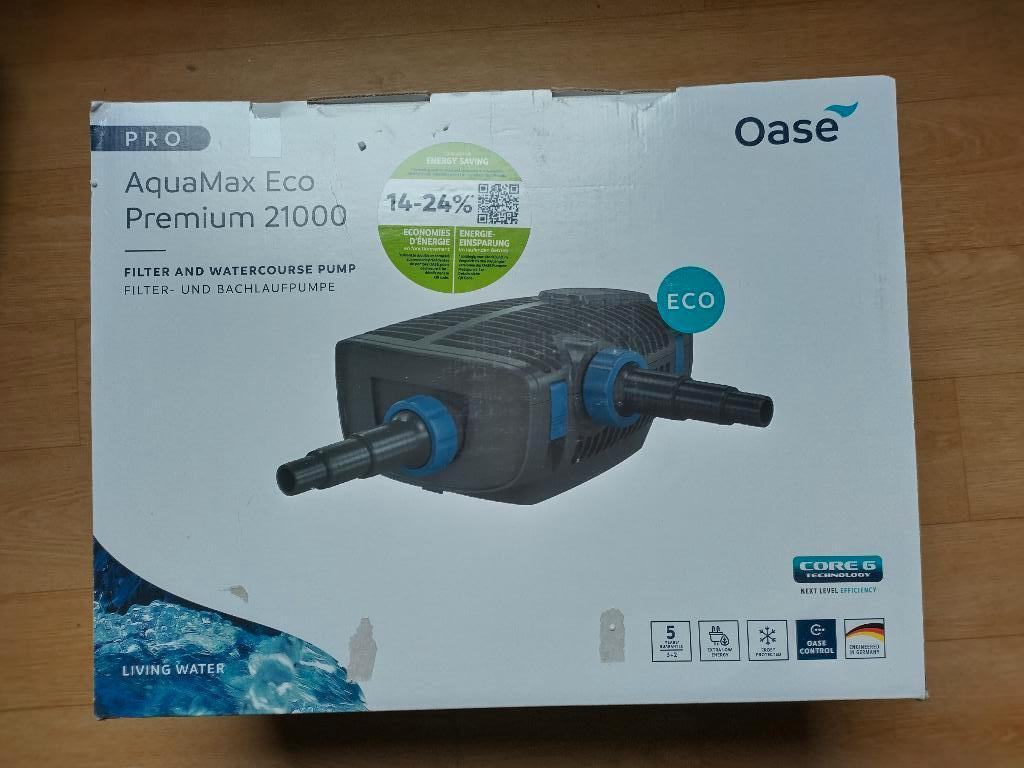 Pompe de bassin Oase Aquamax Eco Premium 21000 neuve, Jardin & Terrasse, Enlèvement ou Envoi, Neuf, Pompe de bassin
