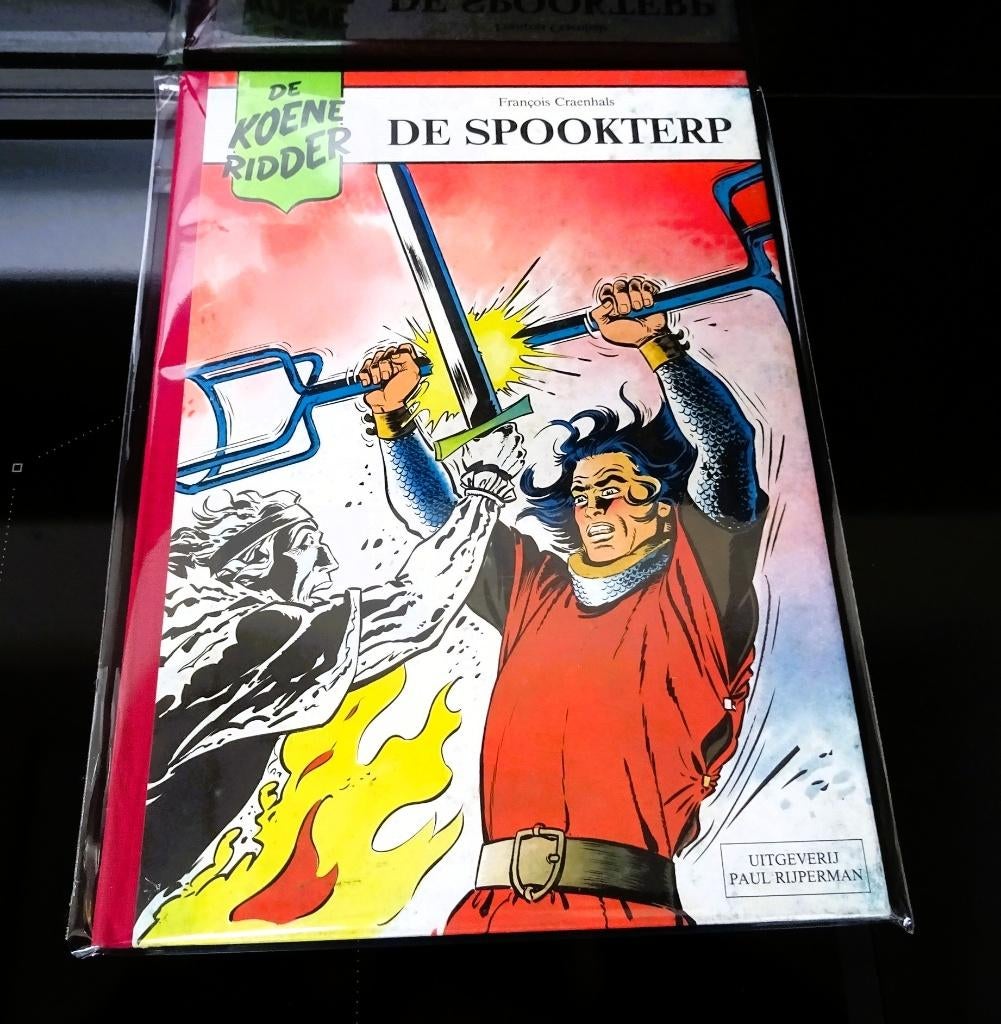 De Koene Ridder - De spookterp - HC - 1e druk - 1985, Boeken, Stripverhalen, Ophalen of Verzenden