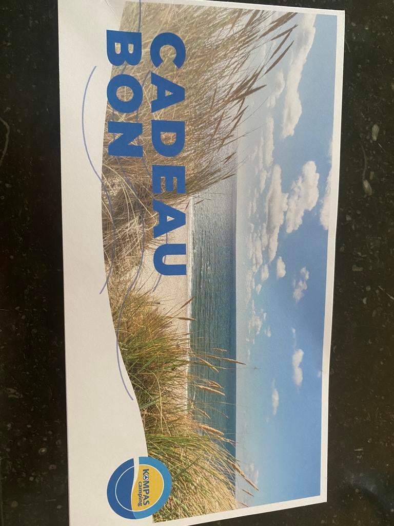 Cadeau bon kompas camping