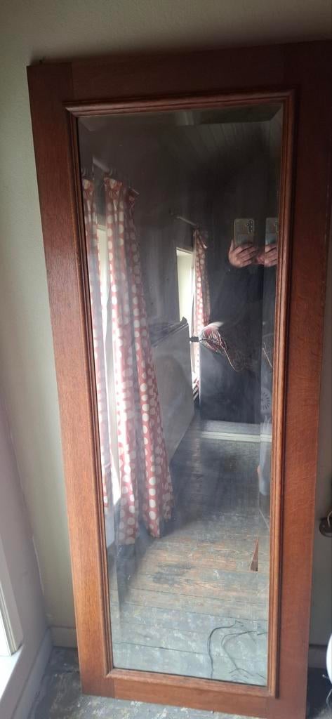 Porte garde robe miroir, Antiquités & Art, Enlèvement