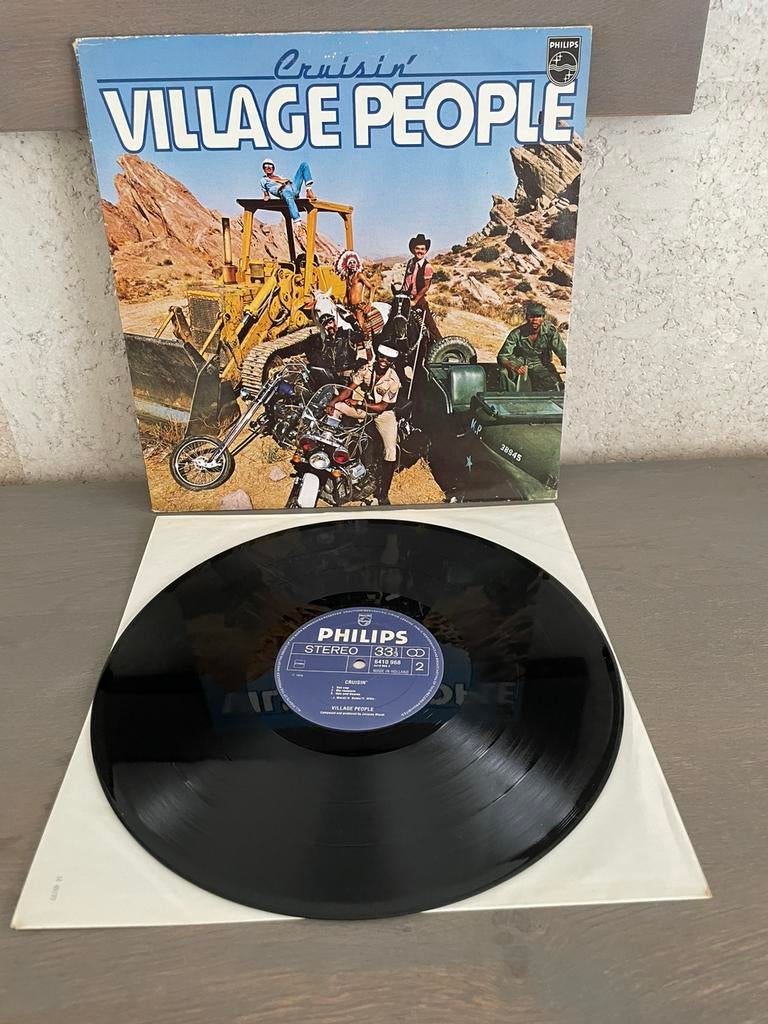 12” Village People/cruisin, Ophalen of Verzenden, Zo goed als nieuw, 12 inch