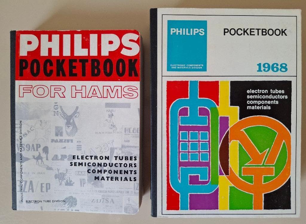 Philips Pocketbook for Hams (1962)/ Pocketbook 1968, Ophalen of Verzenden, Zo goed als nieuw