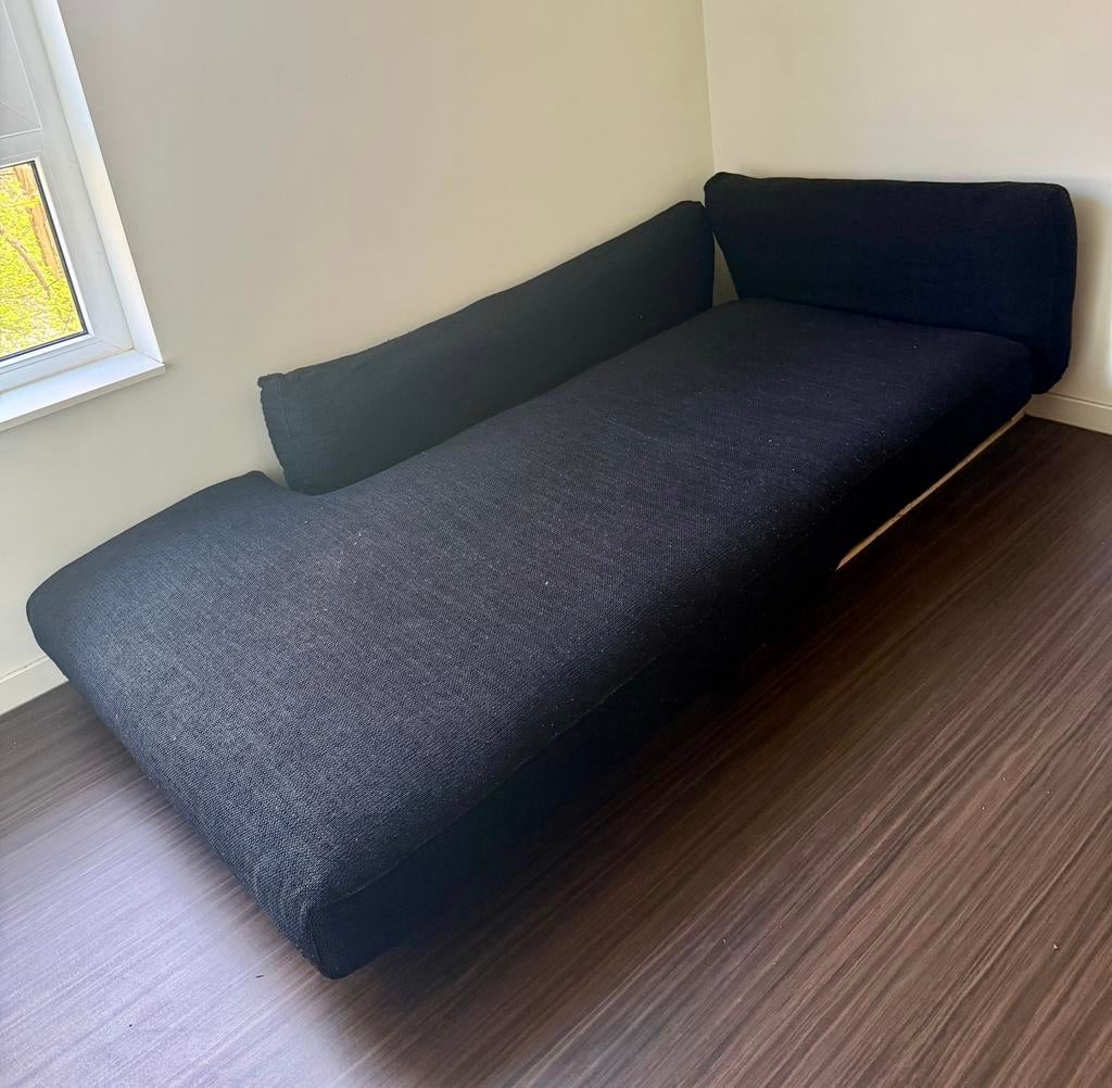 Méridienne noire sur palette, Enlèvement, Comme neuf