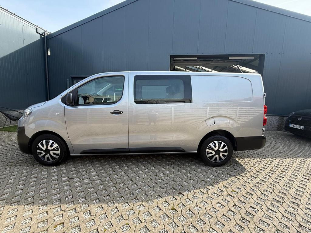 Peugeot Expert Dubbele cabine - 6 plaatsen - 17272€+, Auto's, Peugeot, Voorwielaandrijving, Stof, Gebruikt, 4 cilinders