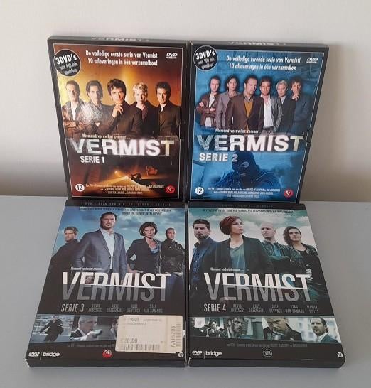 Vermist reeks 1, 2, 3 en 4, CD & DVD, DVD | TV & Séries télévisées, Comme neuf, Action et Aventure, Coffret, À partir de 12 ans
