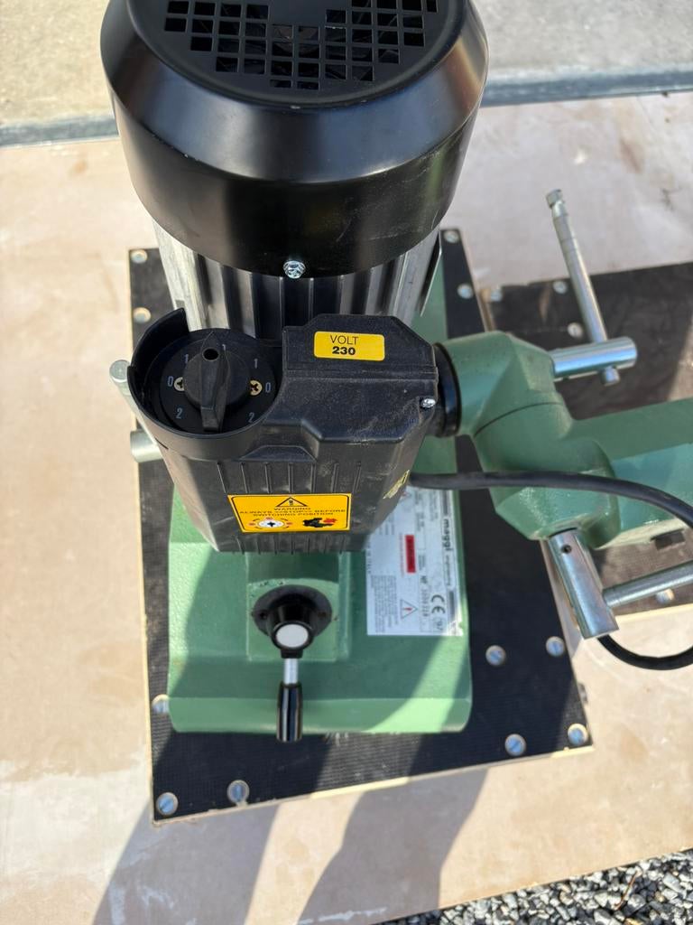 Entraîneur de toupie pour machine à bois – 4 rouleaux – 230V, Enlèvement, Utilisé