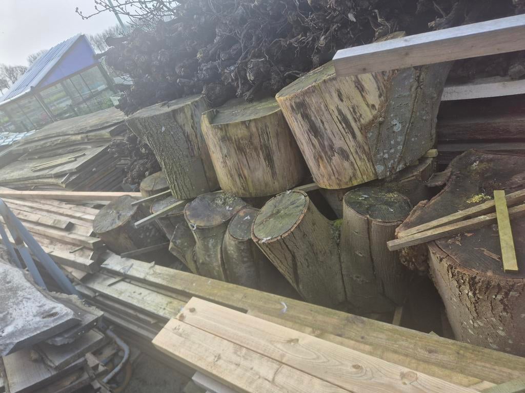 blokken linde, Ophalen, Blokken