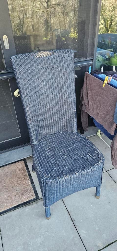 Chaise de salle à manger en rotin, Jardin & Terrasse, Enlèvement ou Envoi, Rotin