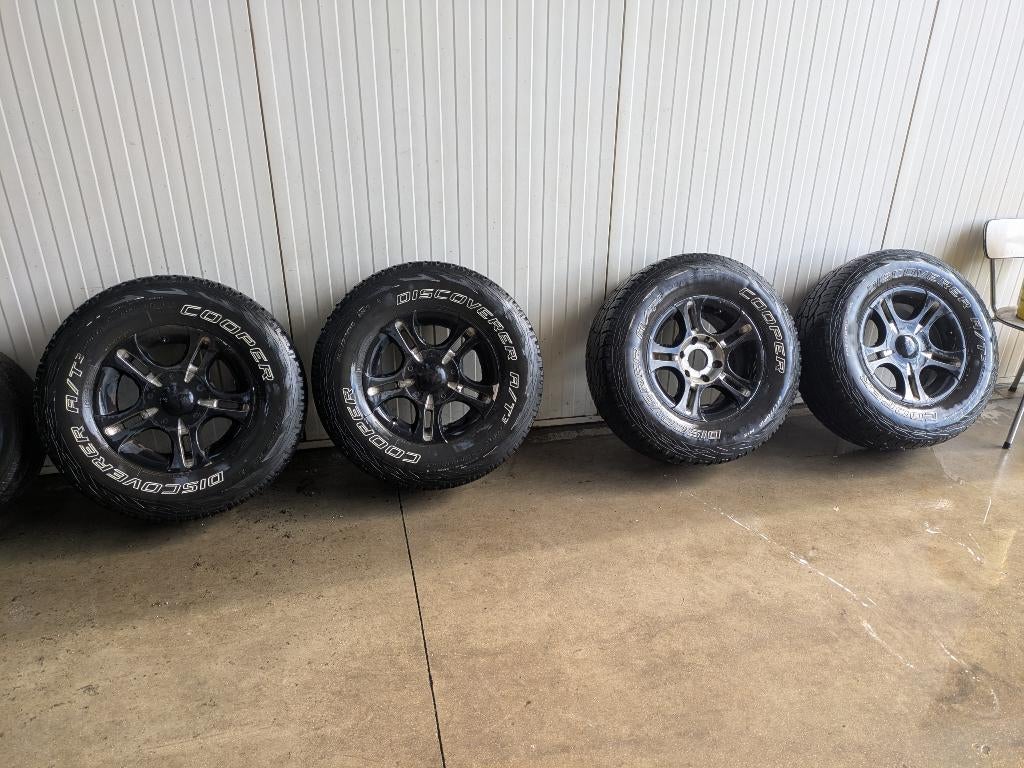 set velgen met banden chevrolet express, Ophalen, Gebruikt, BMW