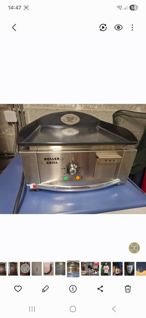 Plancha professionnelle électrique, Electroménager, Plaques de gril