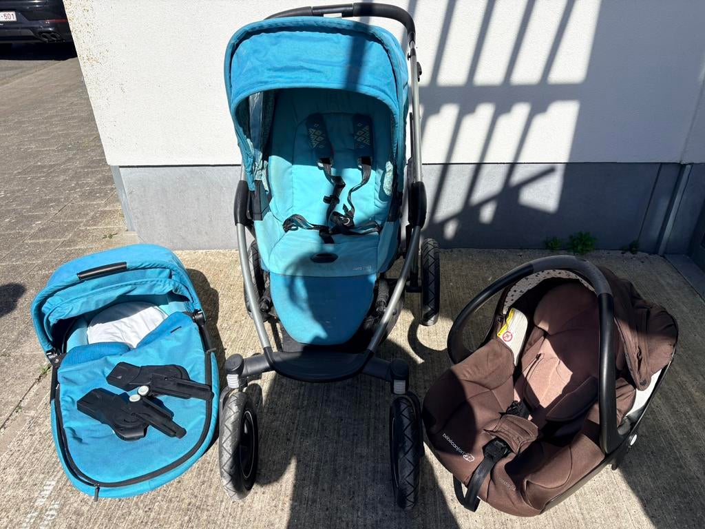 3 in 1 Maxi cosi mura plus 4, Kinderen en Baby's, Kinderwagens en Combinaties, Ophalen, Zo goed als nieuw, Combiwagen, Verstelbare duwstang