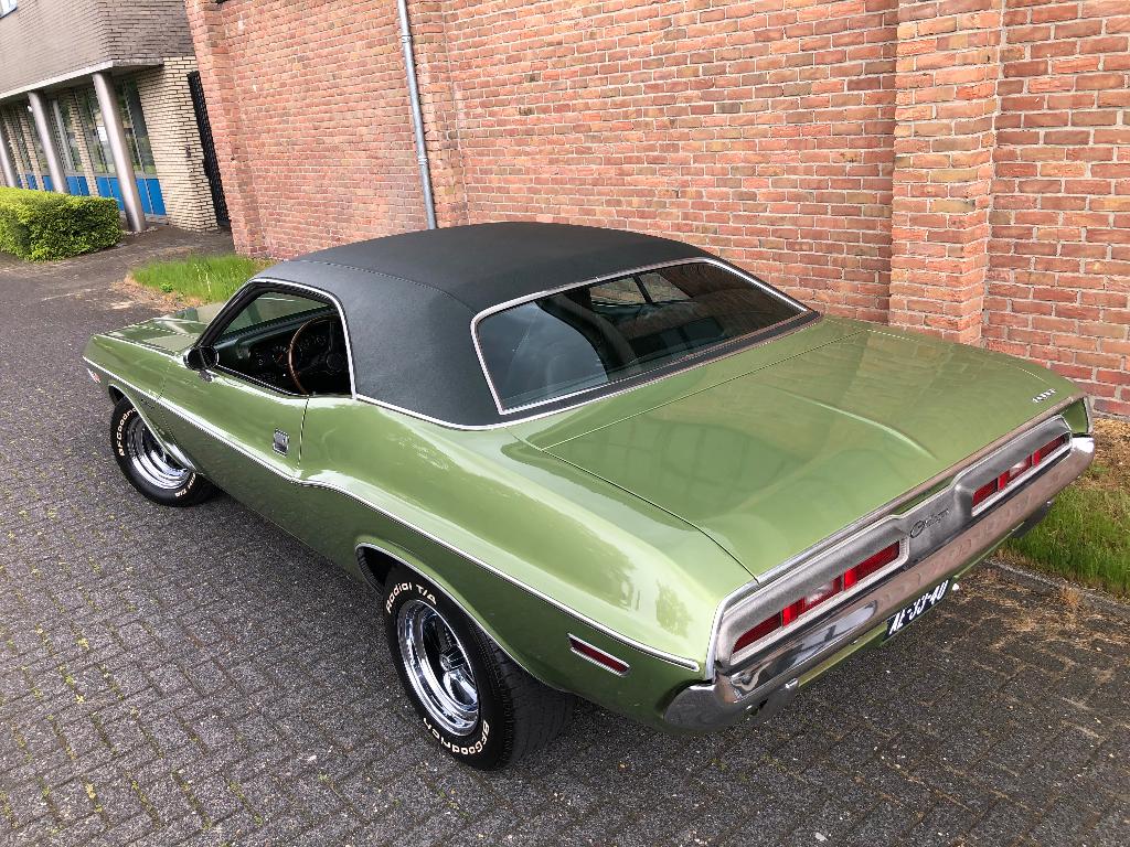Dodge Challenger V8 318cui matching-numbers. ORIGINELE LAK., Auto's, Dodge, Automaat, Achterwielaandrijving, 8 cilinders, Overige kleuren