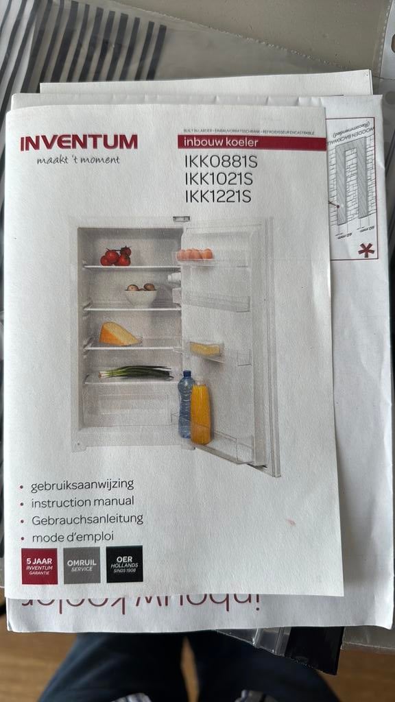 Frigo, Sans bac à congélation, Utilisé, 45 à 60 cm, Enlèvement