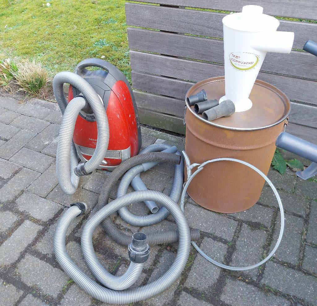 stofafzuiging (dust commander) met Miele stofzuiger, Aspirateur, Sac à poussière, Comme neuf, Enlèvement