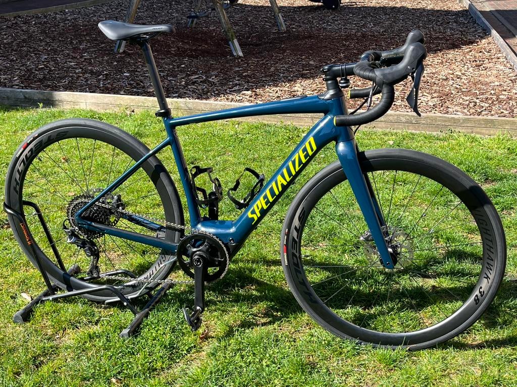 SPECIALIZED TURBO CREO SL E5 COMP ELECTRISCH race/gravel L, Vélos & Vélomoteurs, Vélos | Vélos de course, Comme neuf, Enlèvement