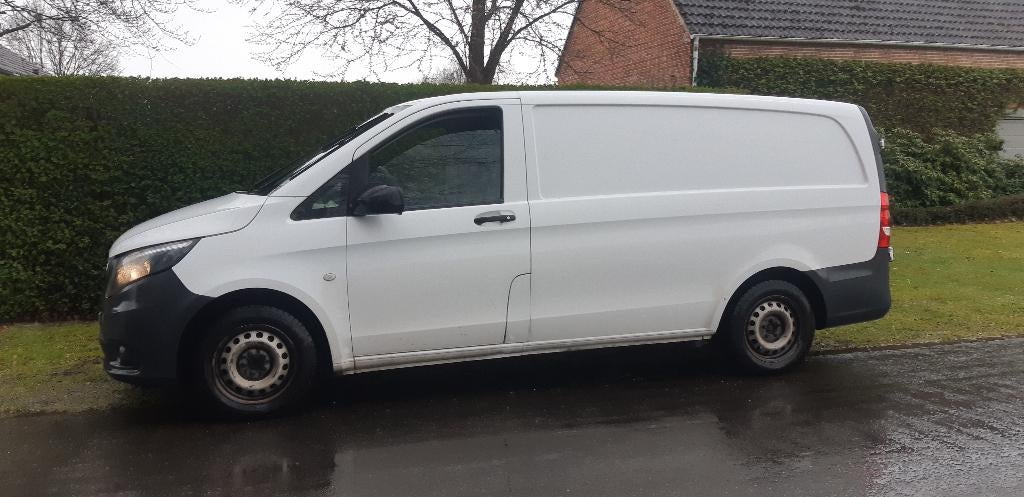 MERCEDES VITO 114CDI LONG 2017/08 EURO6 CAMERA CRUISE AIRCO, Auto's, Diesel, Particulier, Cruise Control, Te koop