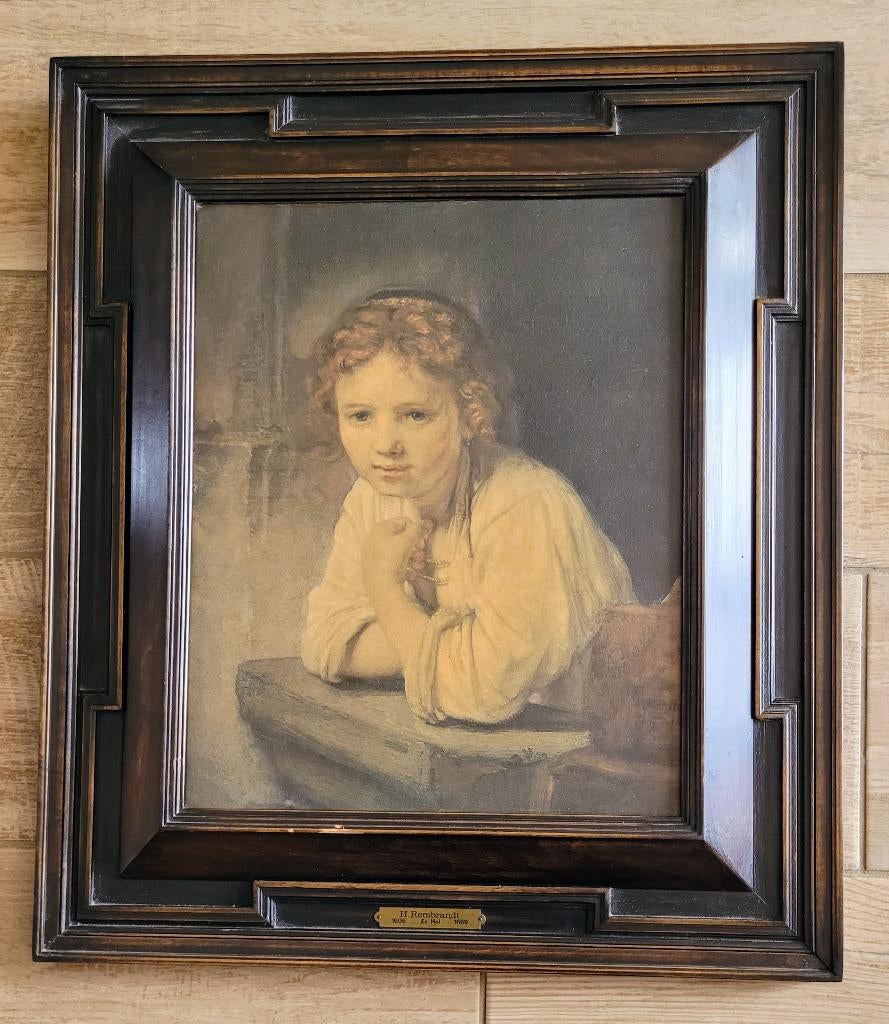 Peinture de Rembrandt (reproduction), Enlèvement