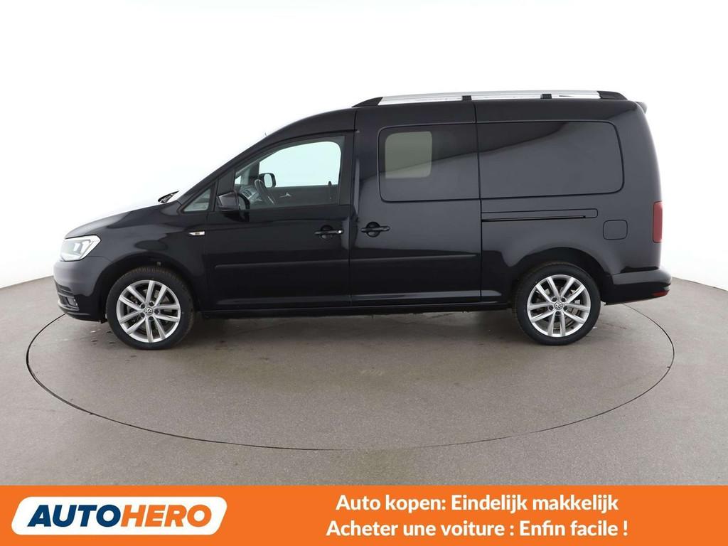 Volkswagen Caddy 2.0 TDI Maxi Trendline BlueMotion, Stof, Gebruikt, 5 deurs, Overige carrosserie