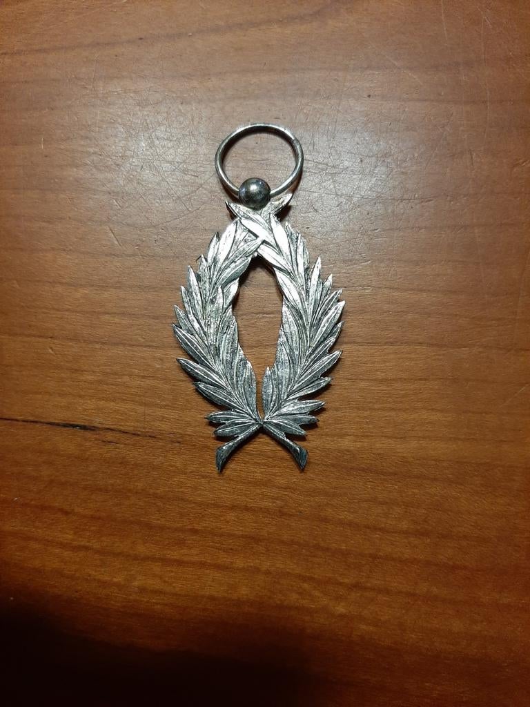 Zilveren palm leopold 2, Ophalen of Verzenden