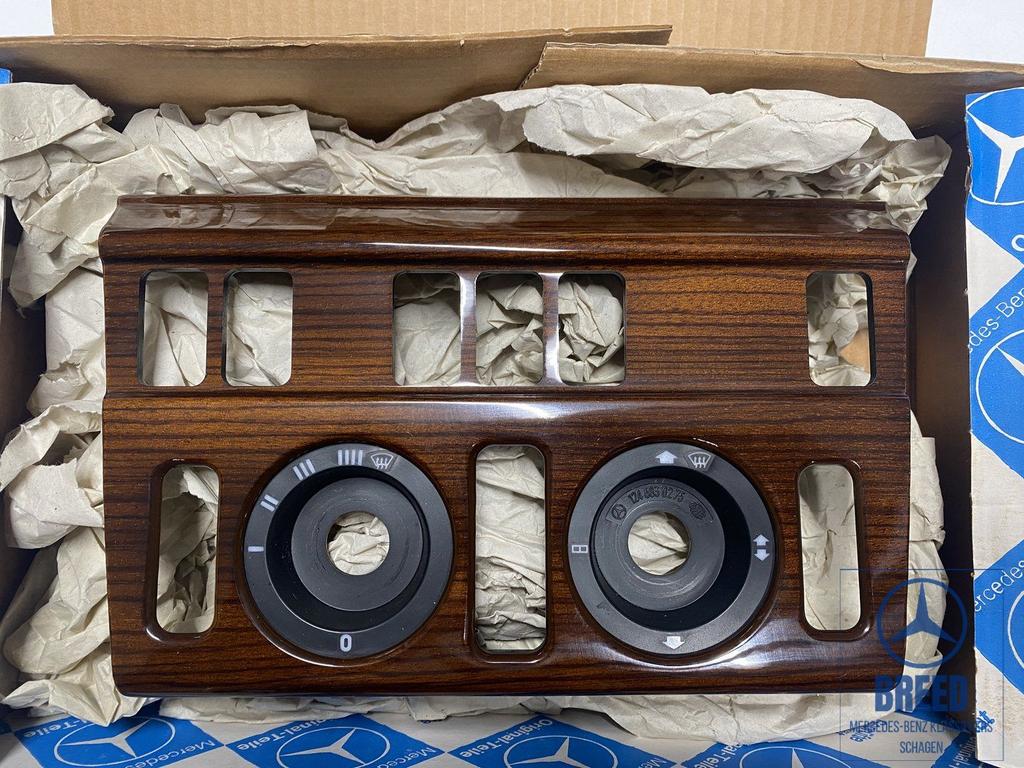 Zebranopaneel middenconsole voor Mercedes-Benz W124, Gebruikt, -, Ophalen of Verzenden, -