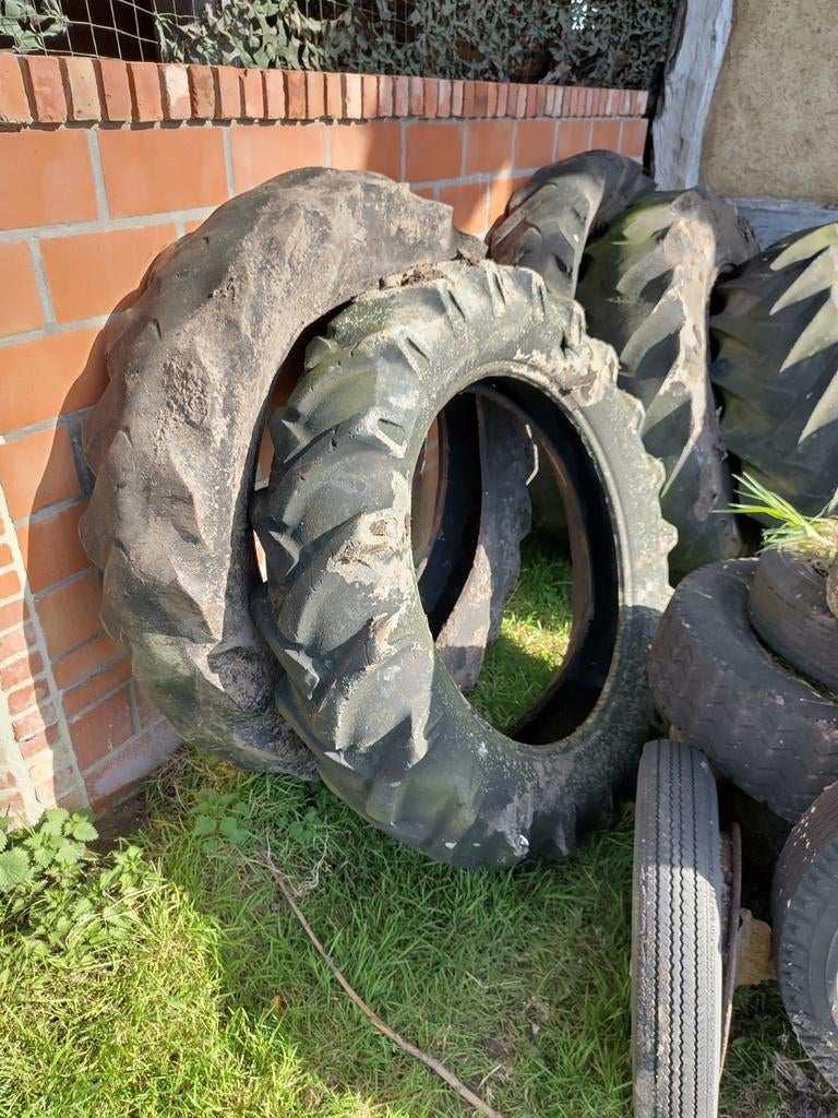 Oude tractorbanden, Ophalen