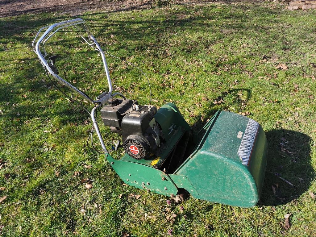 Masport Olympic 400 kooimes grasmaaier, Tuin en Terras, Ophalen, Gebruikt, Olympic, Opvangbak