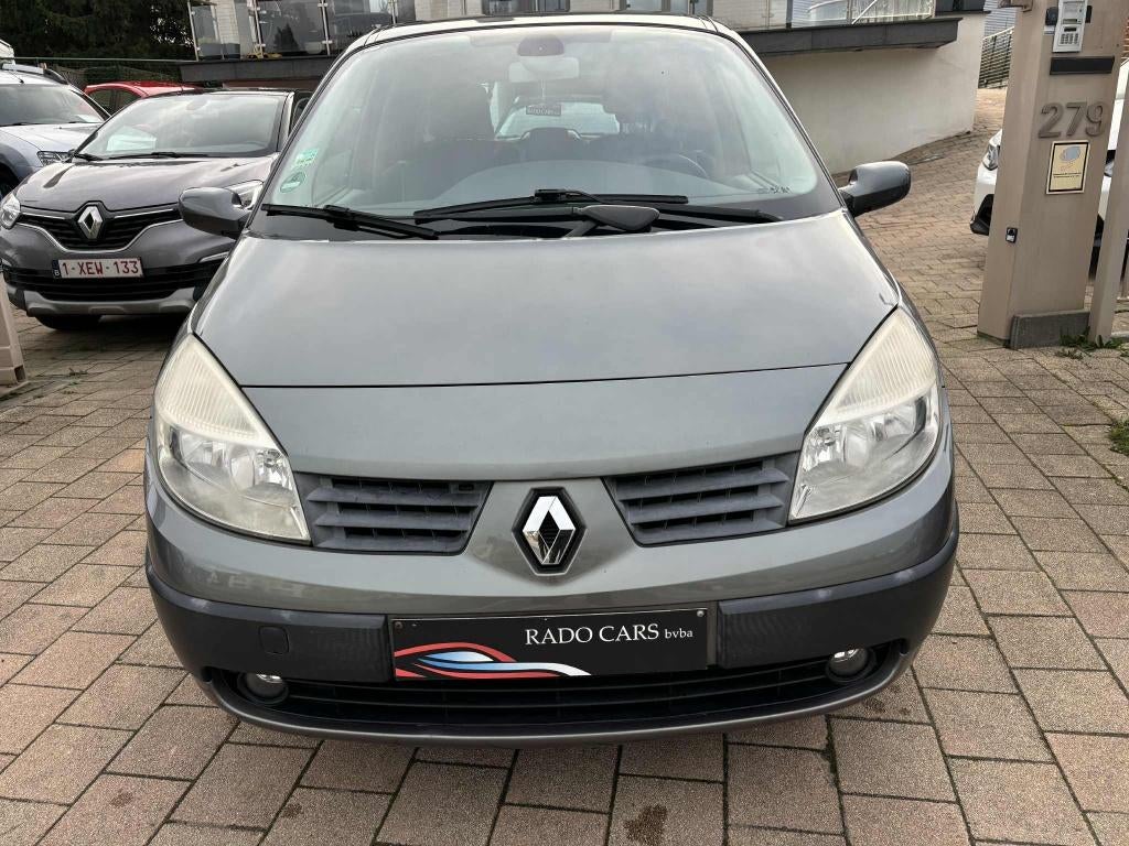 Renault Scenic 1.6 essence automatique à partir de 2005, Autos, Argent ou Gris, Rétroviseurs électriques, 82 kW, Entreprise