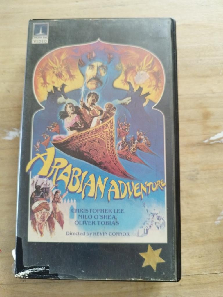 Arabian adventure, Cd's en Dvd's, VHS | Film, Ophalen of Verzenden