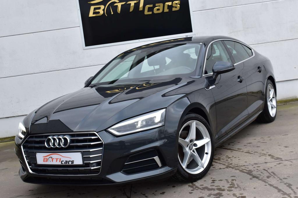 Audi A5 2.0 TFSI* Navi* Zetelverw.* Airco* PDC* 18" Velgen, Auto's, Voorwielaandrijving, 4 zetels, Stof, Gebruikt
