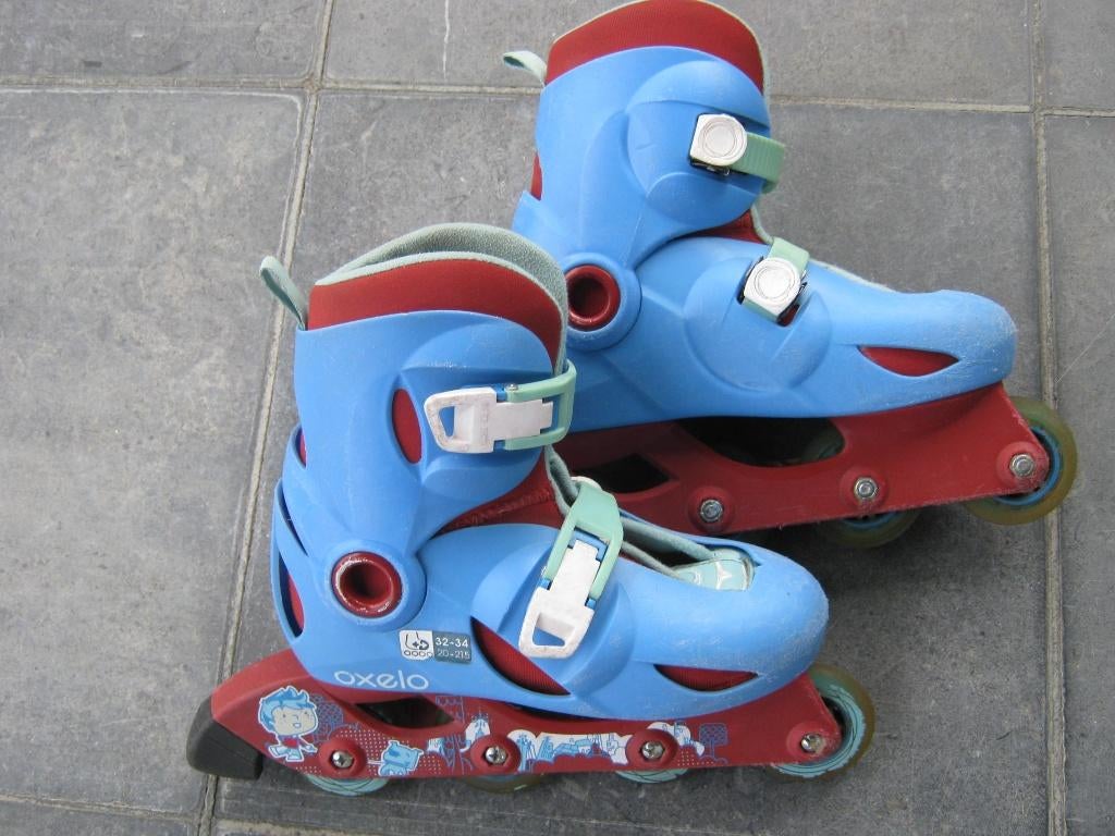 Skeelers inline-skates voor kinderen Oxelo, Sport en Fitness, Skeelers, Ophalen, Gebruikt, Kinderen