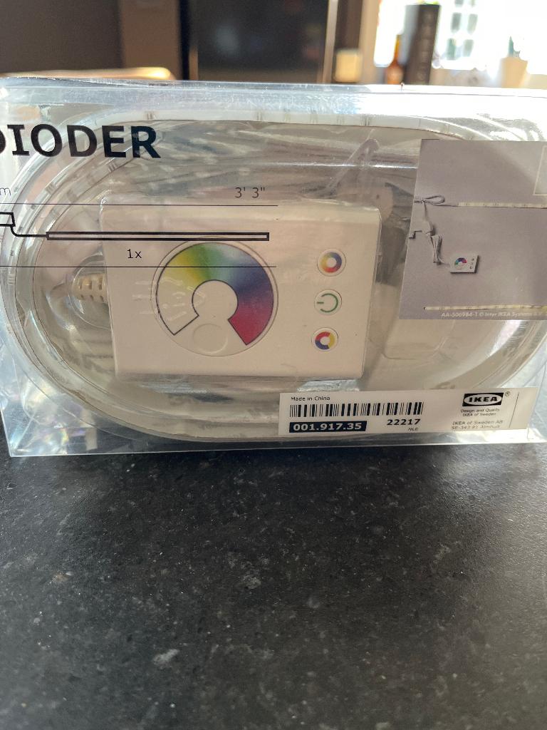 IKEA dioder led meerkleurig, Maison & Meubles, Lampes | Lampes en vrac, Enlèvement ou Envoi, Neuf, Ampoule LED