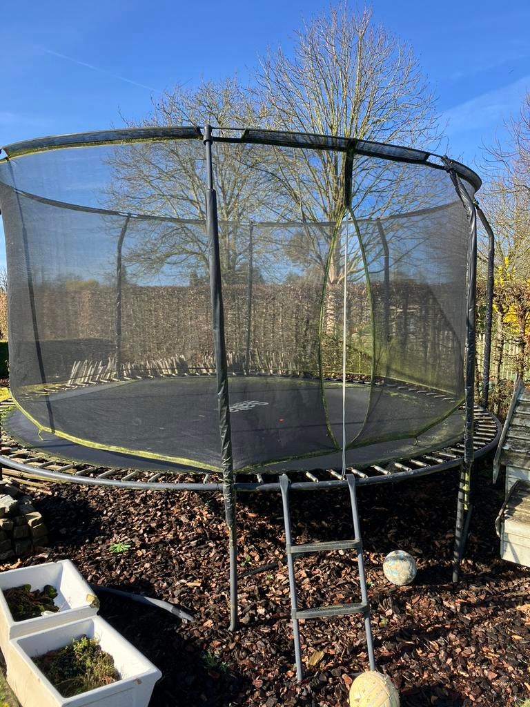 Salta trammoline 427cm, Enlèvement, Comme neuf