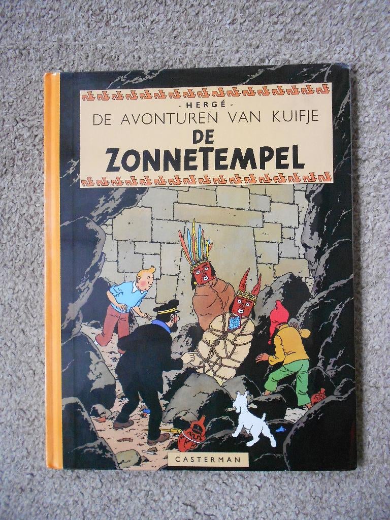 Kuifje - De Zonnetempel - hardcover facsimile 1e druk 2001, Boeken, Stripverhalen, Nieuw, Eén stripboek, Ophalen of Verzenden