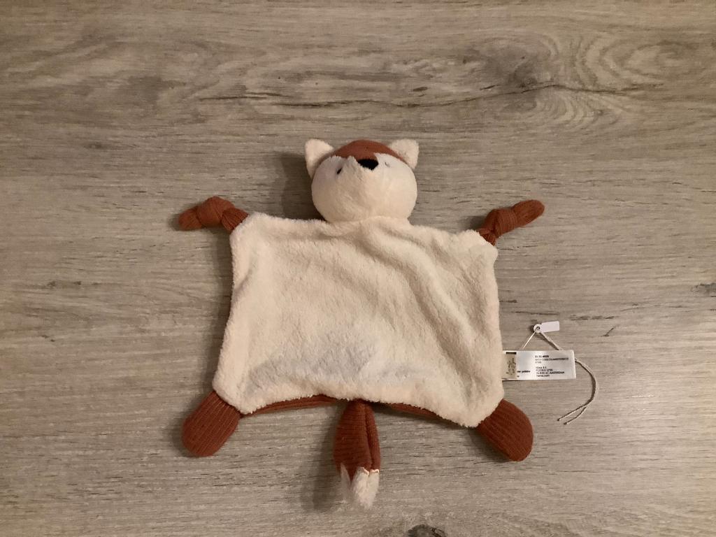 Baby vosje knuffeldoekje, Kinderen en Baby's, Ophalen of Verzenden, Zo goed als nieuw, Overige typen
