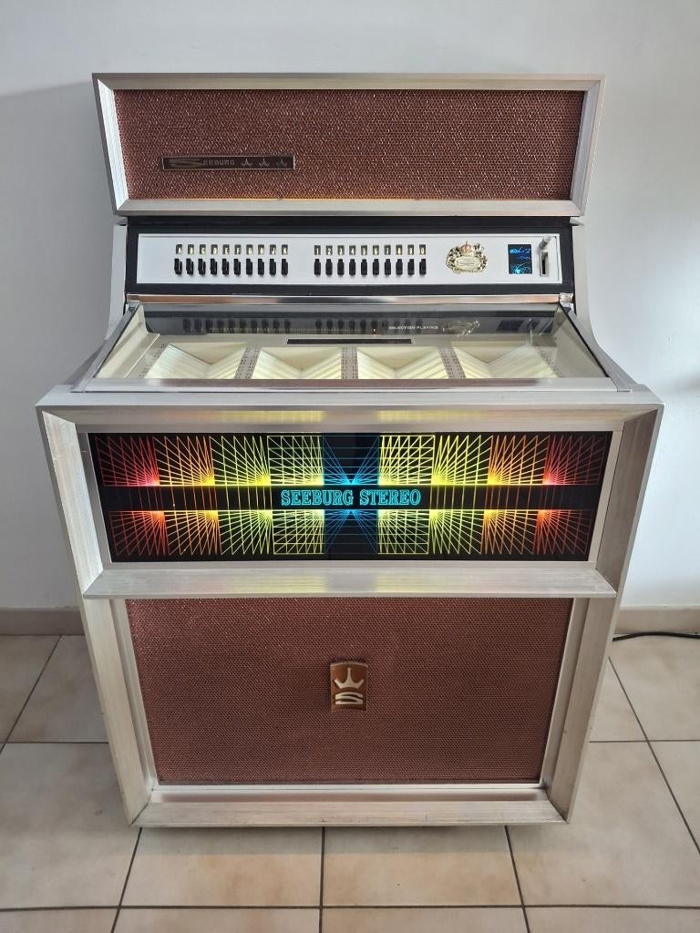 Jukebox Seeburg Golden Jet SE100, Verzamelen, Automaten | Jukeboxen, Ophalen, Zo goed als nieuw, 1960 tot 1970, Seeburg