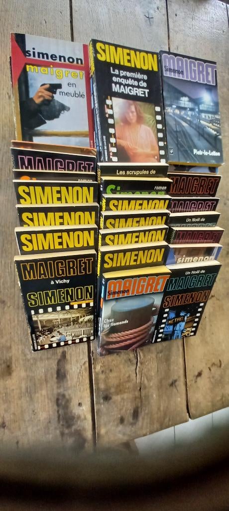 42 Maigret Simenon, en très bon état., Enlèvement ou Envoi, Utilisé, SIMENON Georges