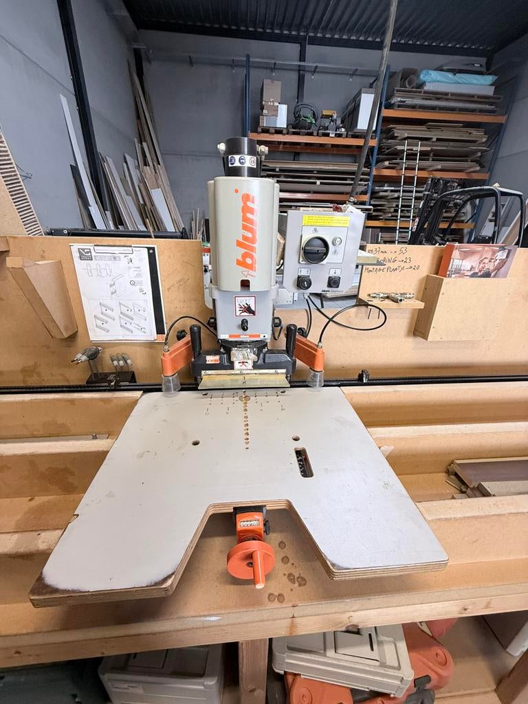 Blum MiniPress, Zakelijke goederen, Machines en Bouw | Houtbewerking, Ophalen