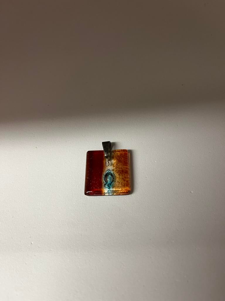 Glazen hanger voor ketting, Ophalen, Nieuw, Glas of Kristal