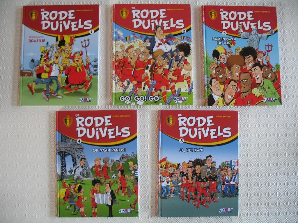 De Rode Duivels, 1ste druk, HC, complete reeks, Complete serie of reeks, Ophalen of Verzenden, Nieuw