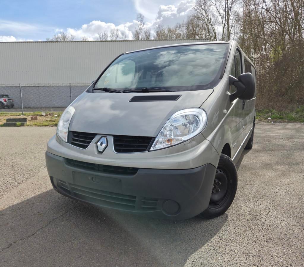RENAULT TRAFIC 2.0DCI L2H1 DOUBLE CABINE PRÊT À IMMATRICULER, Autos, Achat, Autres couleurs, 5 portes, Diesel