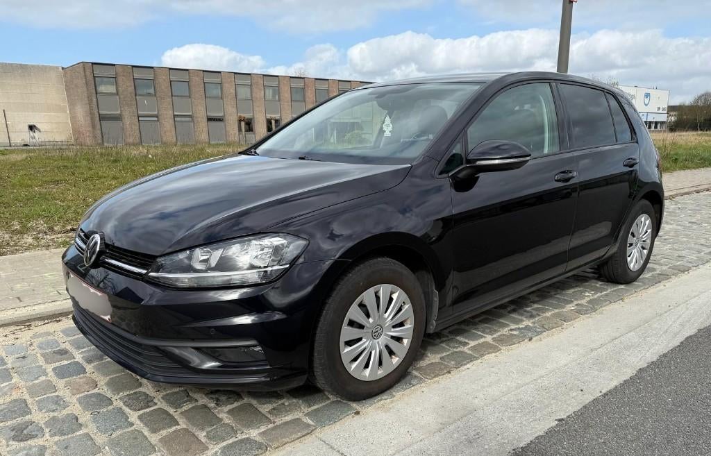 VOLKSWAGEN GOLF 7 1.6 TDI 85000KM, Autos, Euro 6, Noir, 5 portes, Automatique