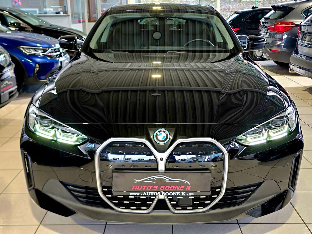 BMW i4 i4 eDrive/360Camera / 8j garantie / Eerste Eig, Gebruikt, Zwart, Zwart, Leder