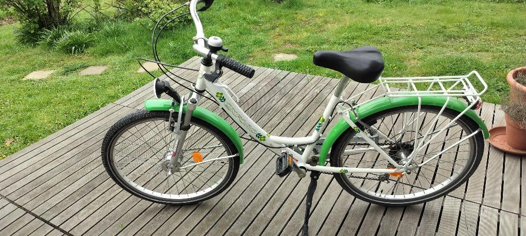 Meisjesfiets Oxford 7-11 jaar, Ophalen, 22 inch, Gebruikt, Versnellingen